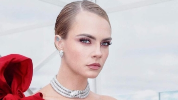 Η Cara Delevingne επανάφερε την παλιά γοητεία του Χόλιγουντ στο κόκκινο χαλί των Όσκαρ της Κυριακής 2023 .