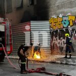 1696263821 94 Φωτιά στο εγκαταλελειμμένο κτίριο του ΙΚΑ στην Πειραιώς