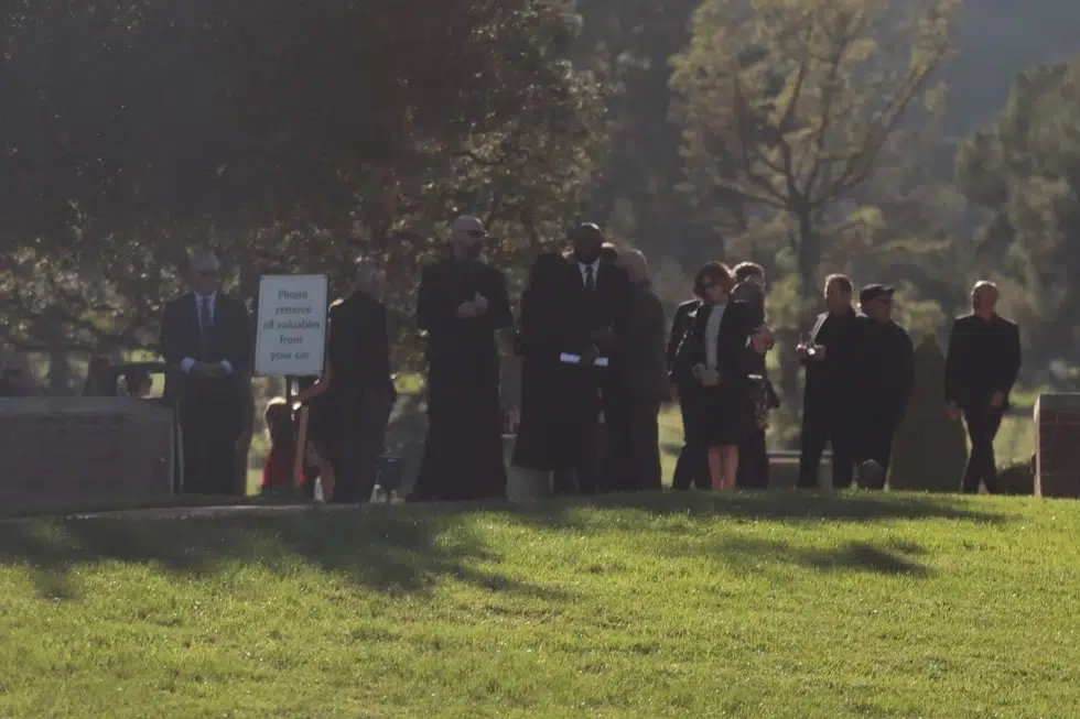 mathew funeral 2