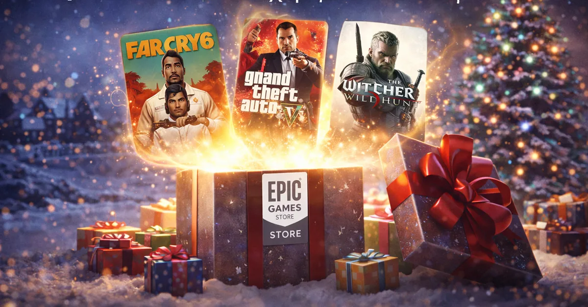 Το Epic Games Store προσφέρει δωρεάν παιχνίδια κάθε μέρα των Χριστουγέννων