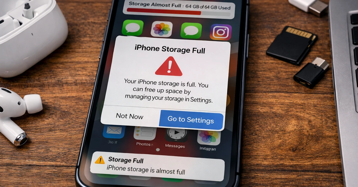 Το μήνυμα “iPhone Storage Full” και το μυστήριο του System Data που γεμίζει τη μνήμη