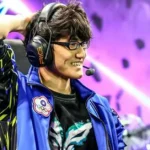 Στιγμιότυπο από το League of Legends με τον ήρωα Lee Sin να εκτελεί μια εντυπωσιακή κίνηση