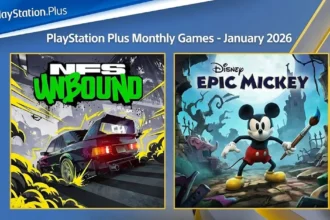 Σύνθεση των παιχνιδιών PlayStation Plus Ιανουαρίου 2026 με τα Need for Speed Unbound και Epic Mickey